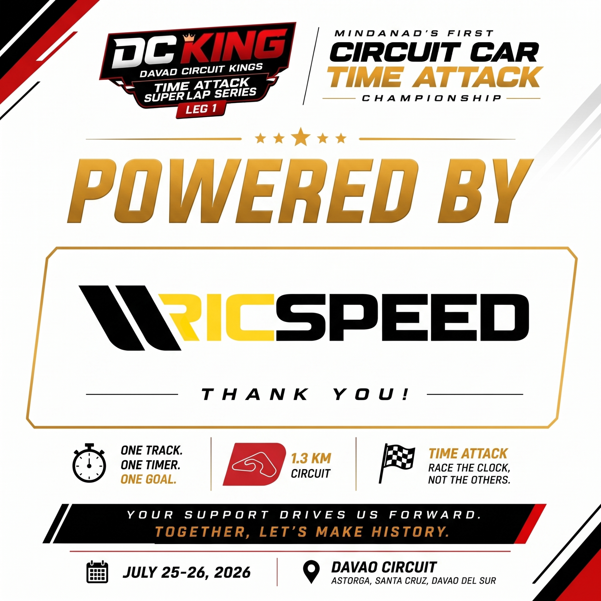 RicSpeed — Powered By Sponsor