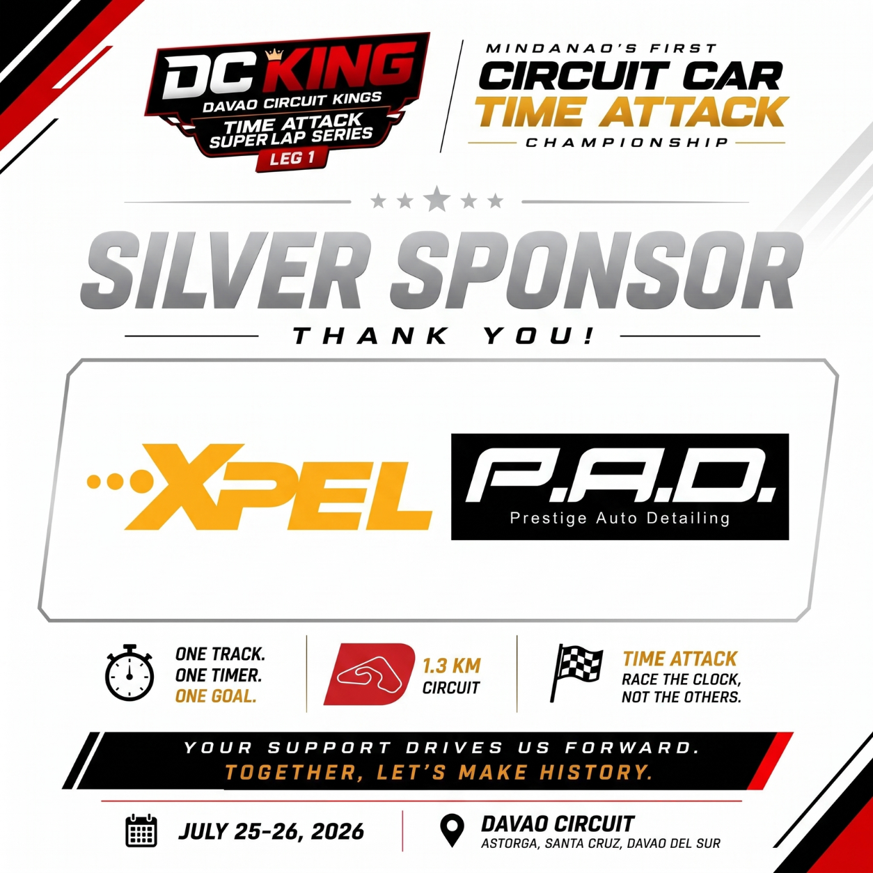 XPEL and P.A.D. Prestige Auto Detailing — Silver Sponsor