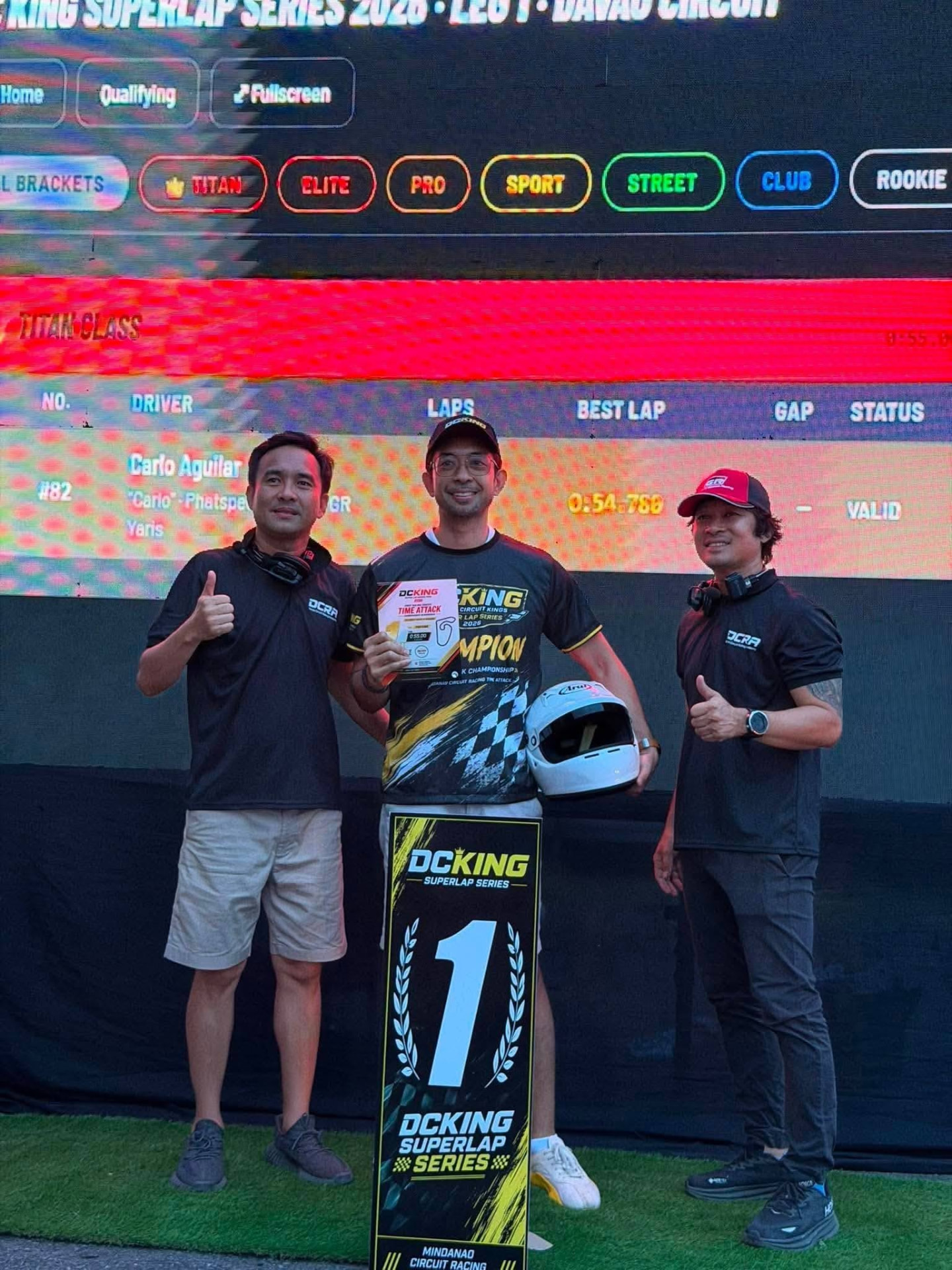 Carlo Aguilar Crowned the First-Ever Overall Champion of the DCKING Superlap Series photo 1