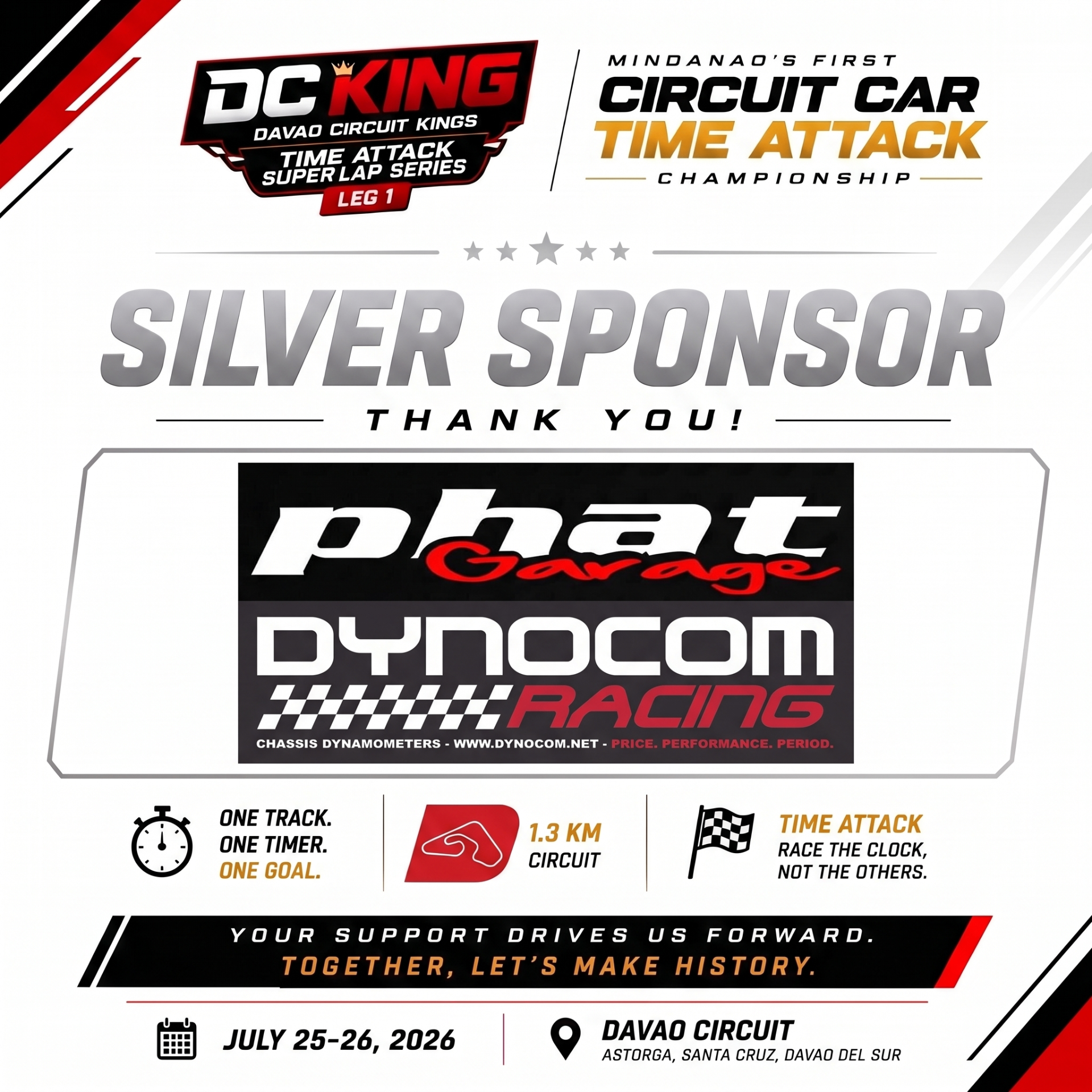 Phat Garage Dynocom Racing — Silver Sponsor